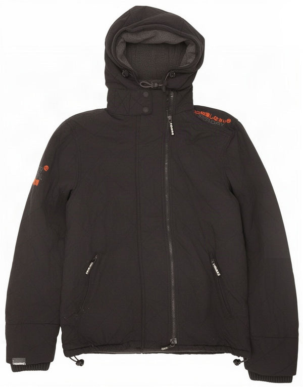 Giacca a vento da uomo Superdry The Windcheater Graphic Windbreaker UK 40 Large Nera