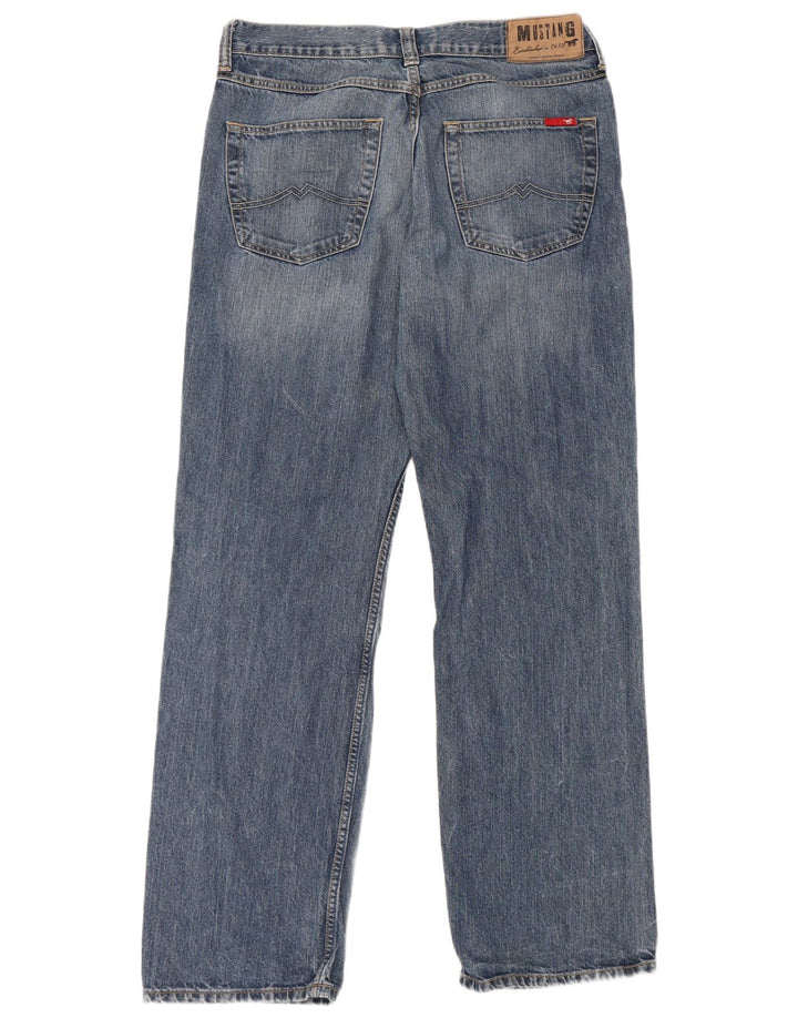 Jeans Bootcut da uomo Mustang W34 L34 cotone blu