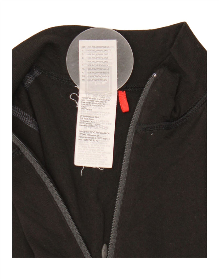 Top da tuta pullover con zip e collo da donna The North Face UK 8 Small Nero