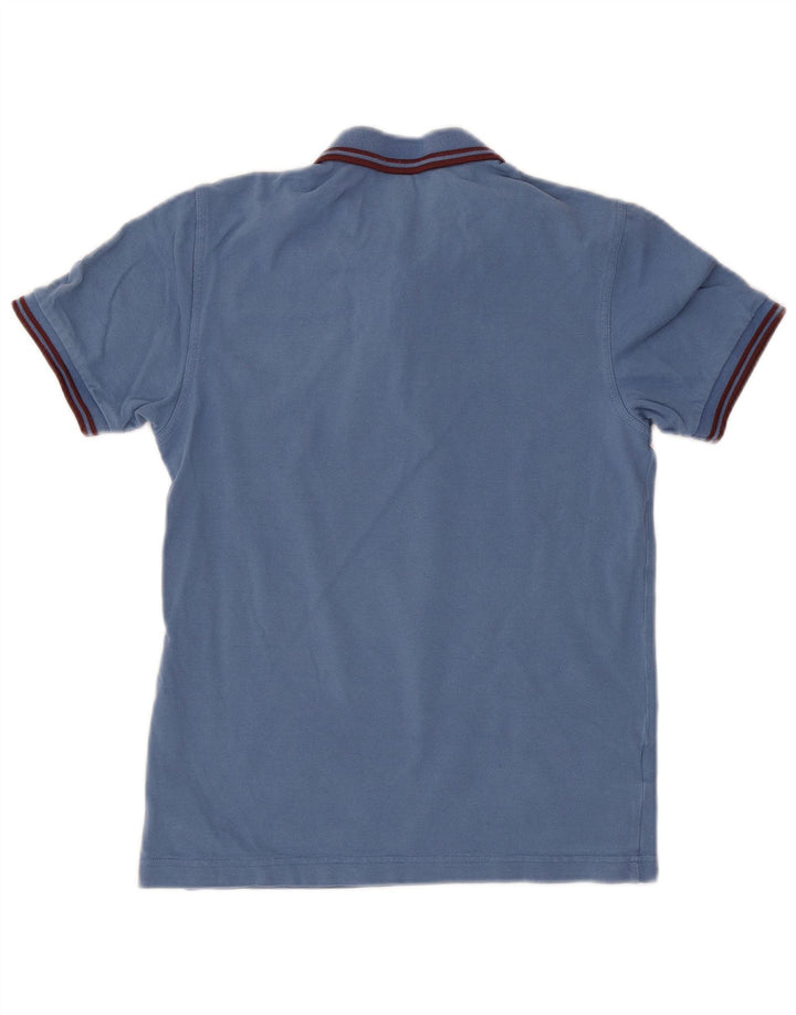 Polo da uomo Fred Perry piccola in cotone blu