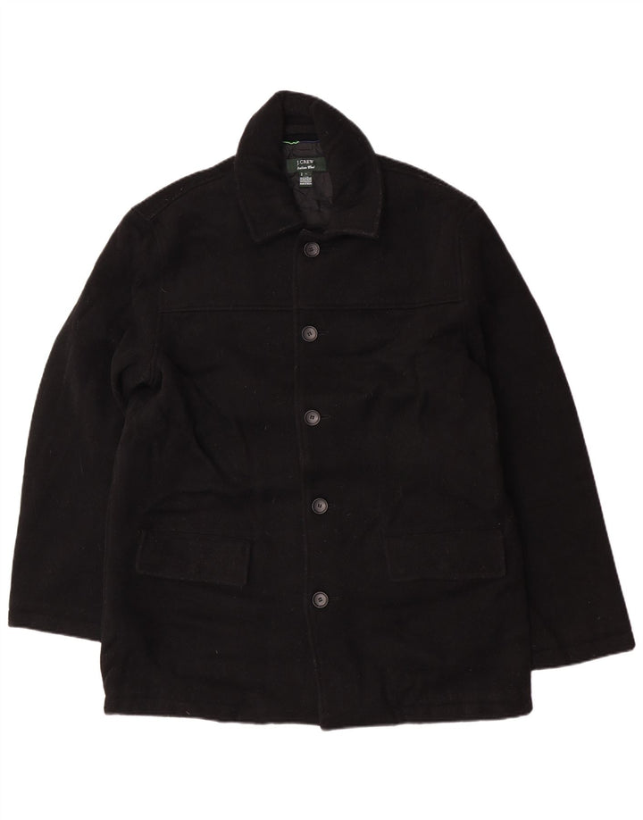 Soprabito da uomo J. Crew UK 40 grande lana nera
