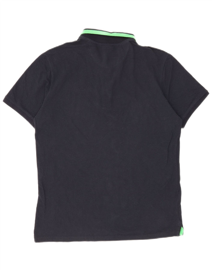 Polo da uomo Champion piccola blu navy