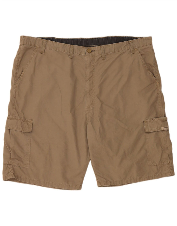 Pantaloncini cargo da uomo Wrangler W44 2XL cotone marrone