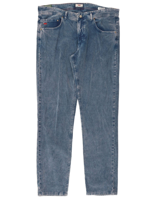 Pantaloni slim da uomo in velluto a coste Carrera W38 L32 cotone blu
