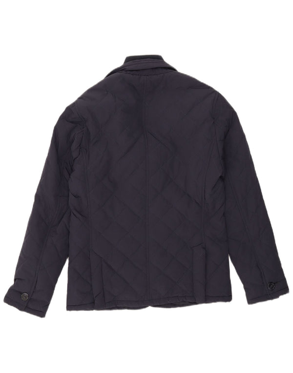 Giacca trapuntata da uomo Kappa UK 34 XS blu navy poliestere