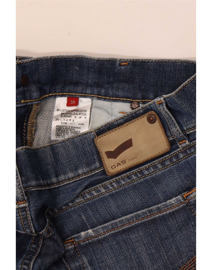 Jeans Bootcut da donna Gas W30 L32 cotone blu