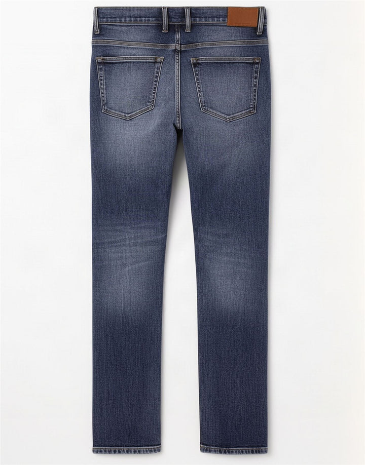 Jeans slim da uomo French Connection W34 L32 Blu Cotone