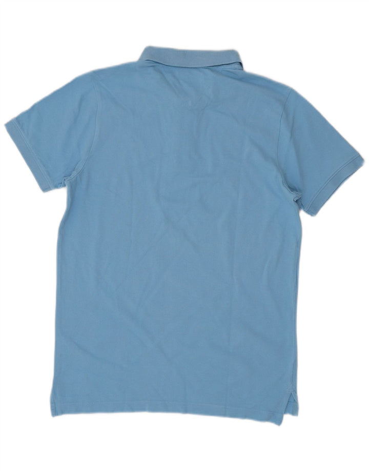 Polo da uomo Tommy Hilfiger in cotone blu medio