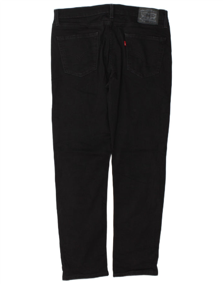 Jeans Levi's Uomo 511 Slim W34 L32 Cotone Nero