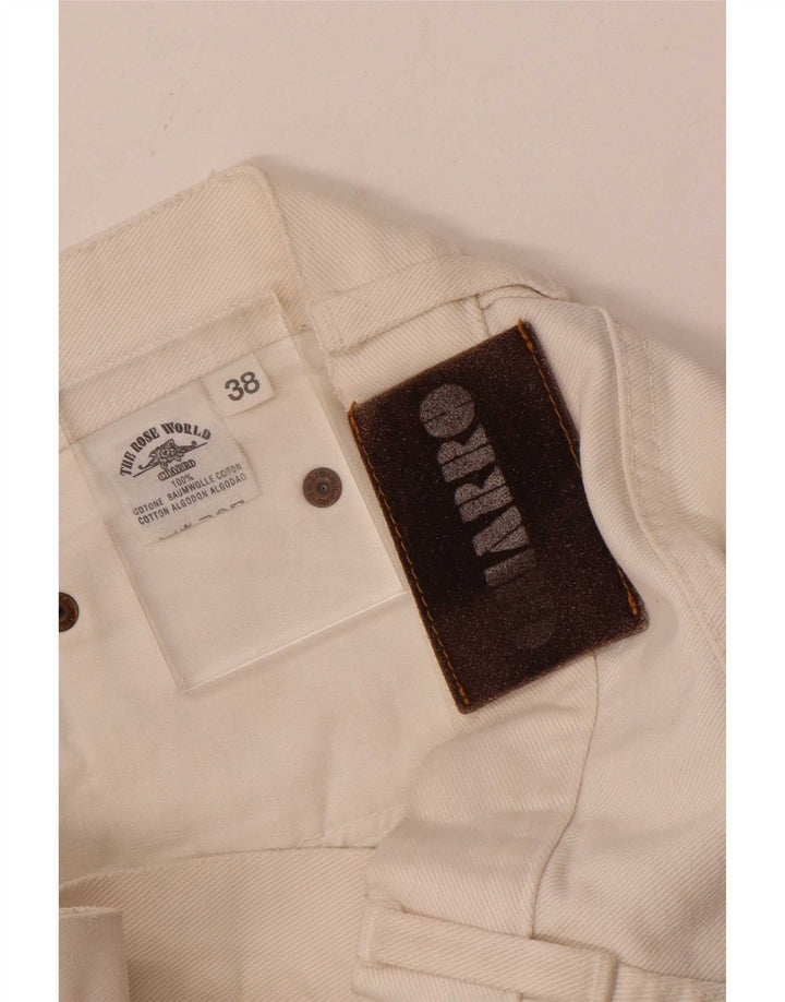 Jeans dritti da uomo Charro W38 L30 cotone bianco