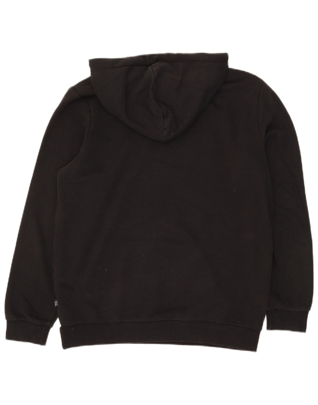 Felpa con cappuccio grafica da uomo Puma, cotone nero medio