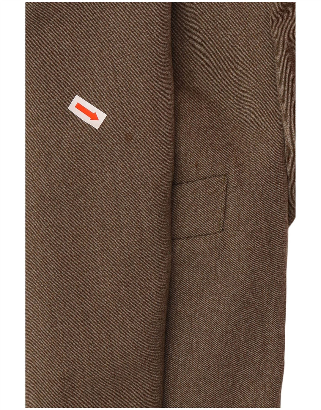 MOSCHINO Set gonna da donna a 3 bottoni in 2 pezzi UK 12 medio W28 marrone classico