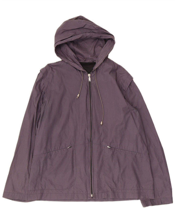 Giacca a vento con cappuccio da donna Gas UK 14 Grigio medio