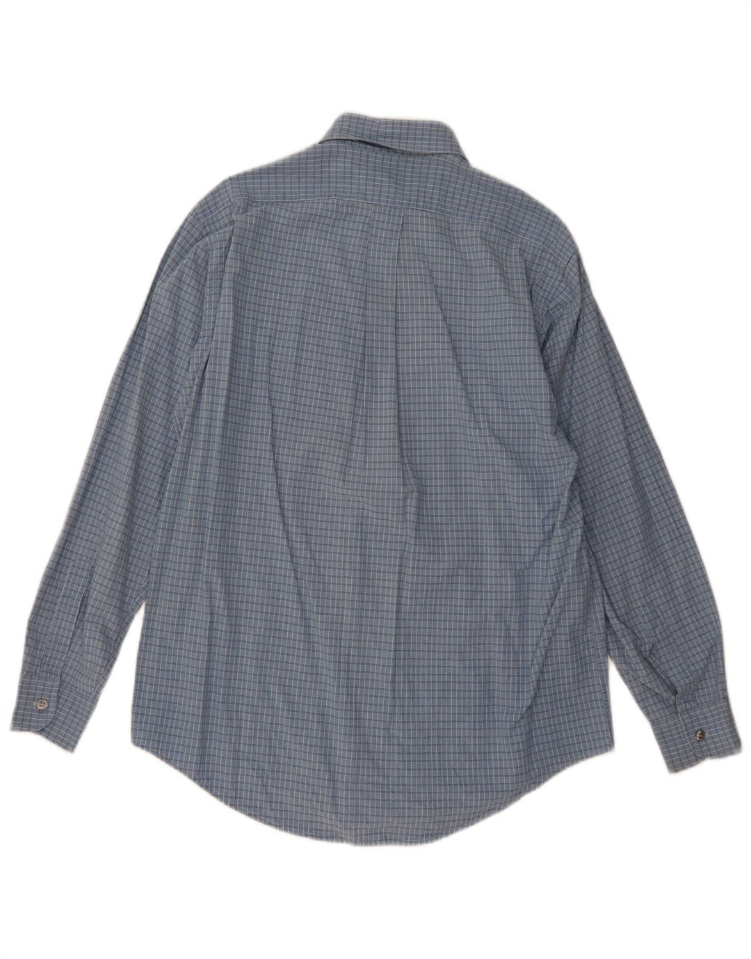 Camicia Trussardi Uomo Large Vichy Blu