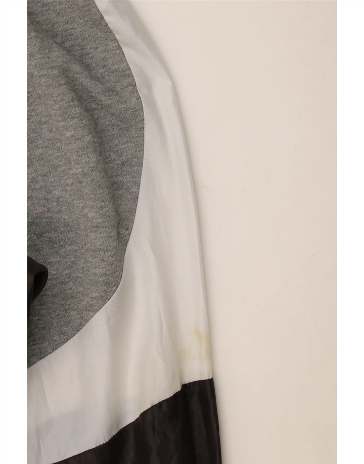 Felpa con cappuccio e zip da uomo Puma XL in blocco di colore grigio