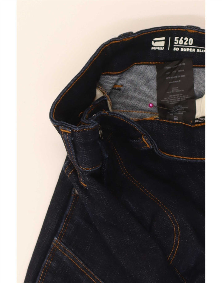 Jeans G-Star da donna 3D Arc Super Slim W29 L32 Blu Navy