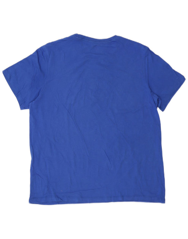 T-shirt grafica da uomo NIKE Inter Milan Top XL in cotone blu