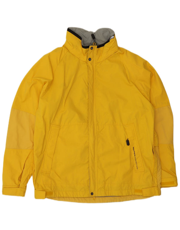 Giacca antipioggia da uomo Nautica UK 42 XL nylon giallo