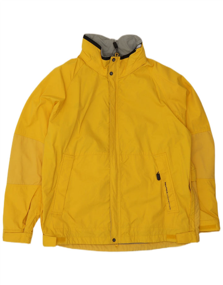 Giacca antipioggia da uomo Nautica UK 42 XL nylon giallo