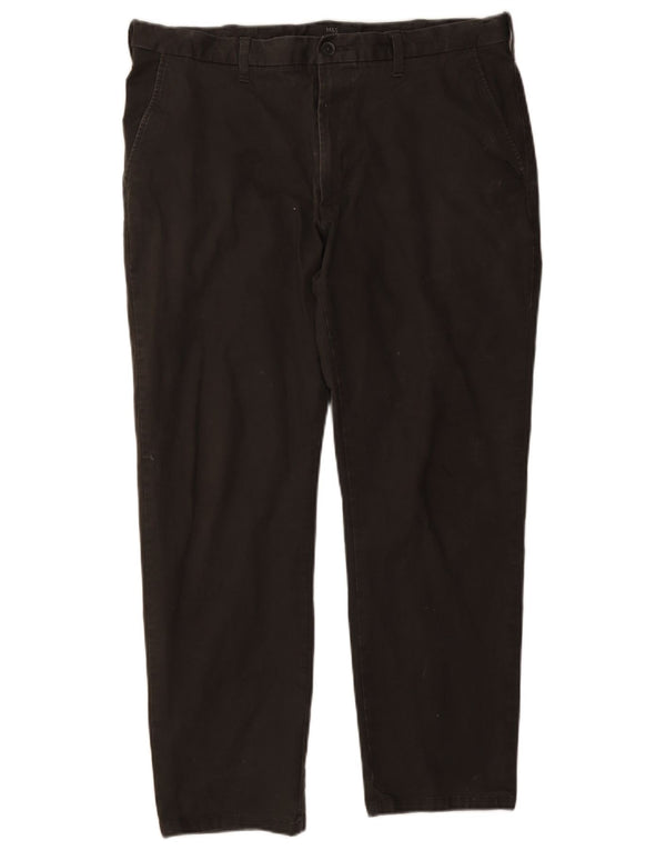 Pantaloni chino dritti da uomo Marks & Spencer W38 L29 cotone grigio