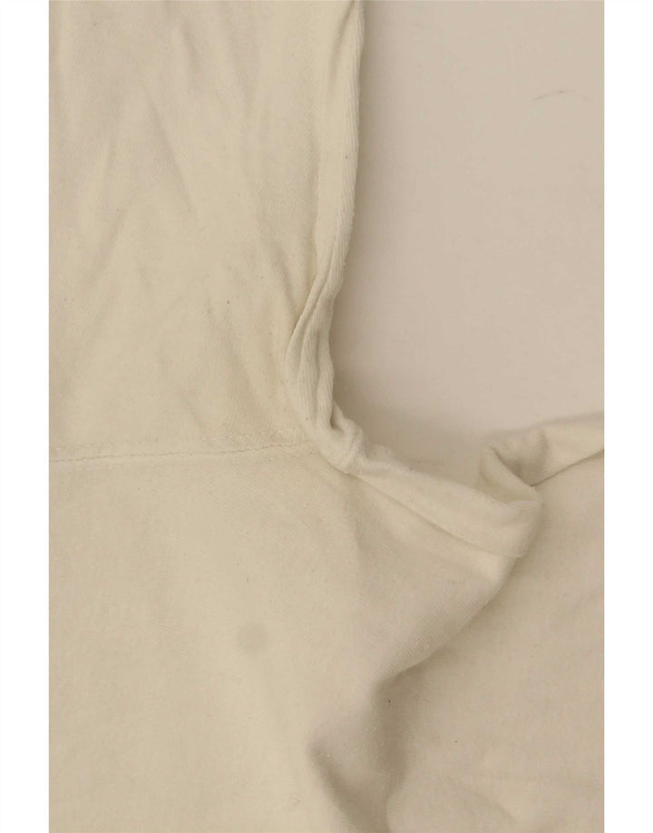 Levi's Uomo Top Manica Lunga Grande Cotone Bianco