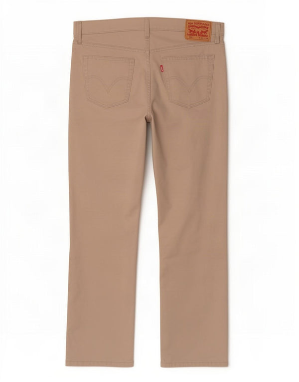 Levi's Uomo 514 Pantaloni casual dritti W34 L30 Cotone grigio