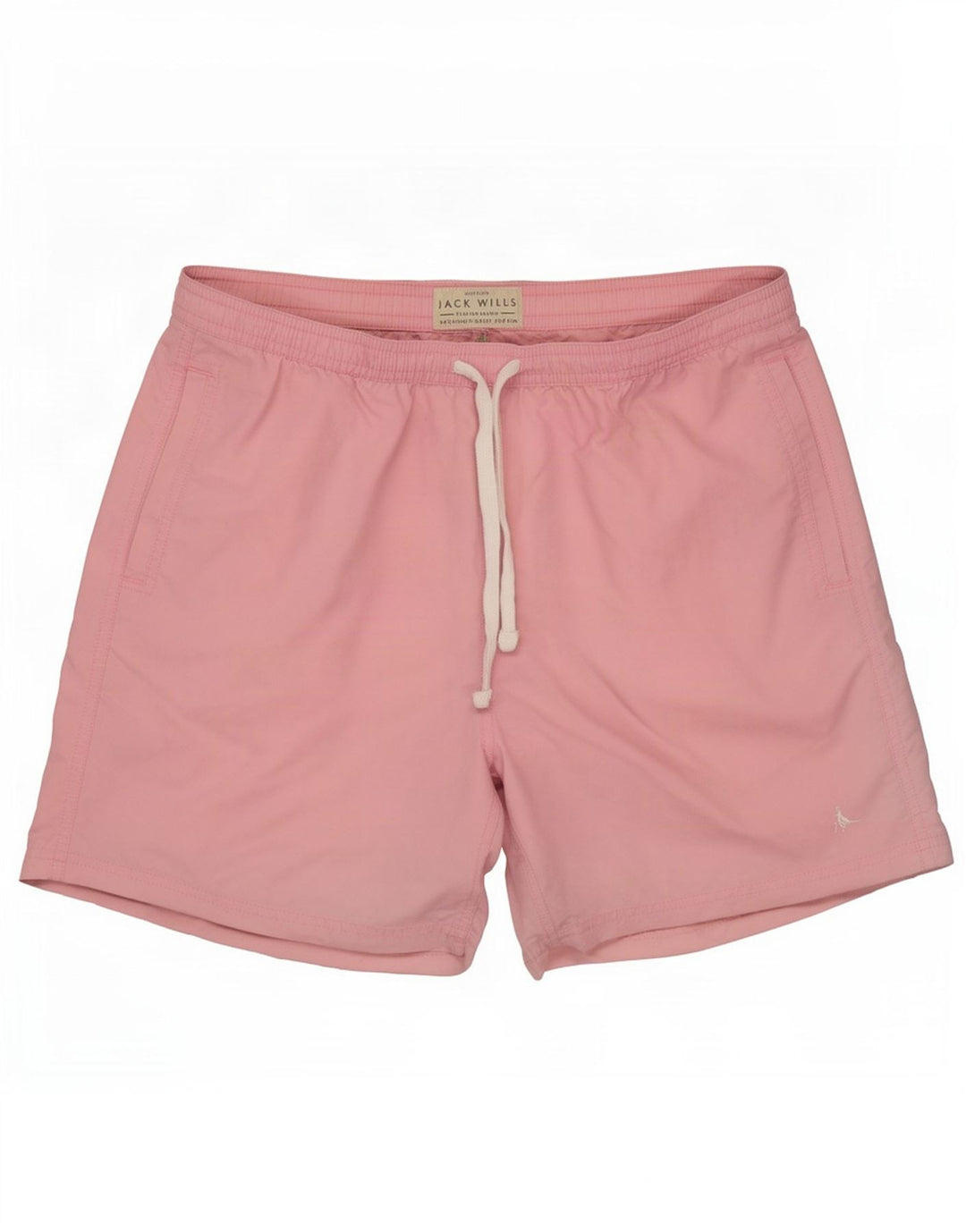 Pantaloncini da bagno da donna Jack Wills in poliestere rosa medio
