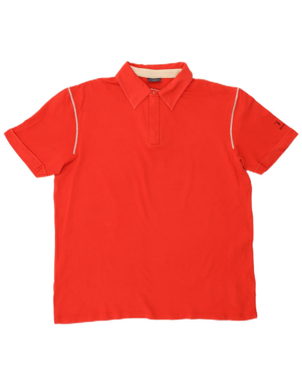 Polo Uomo Trussardi 2XL Cotone Rosso