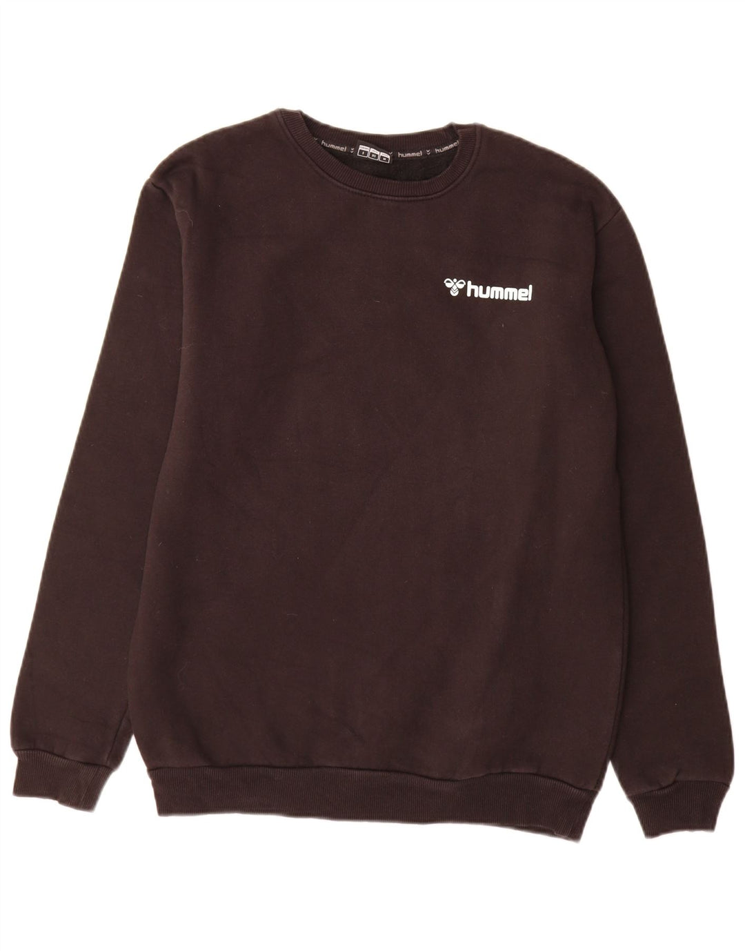 Felpa da uomo Hummel Maglione piccolo cotone nero