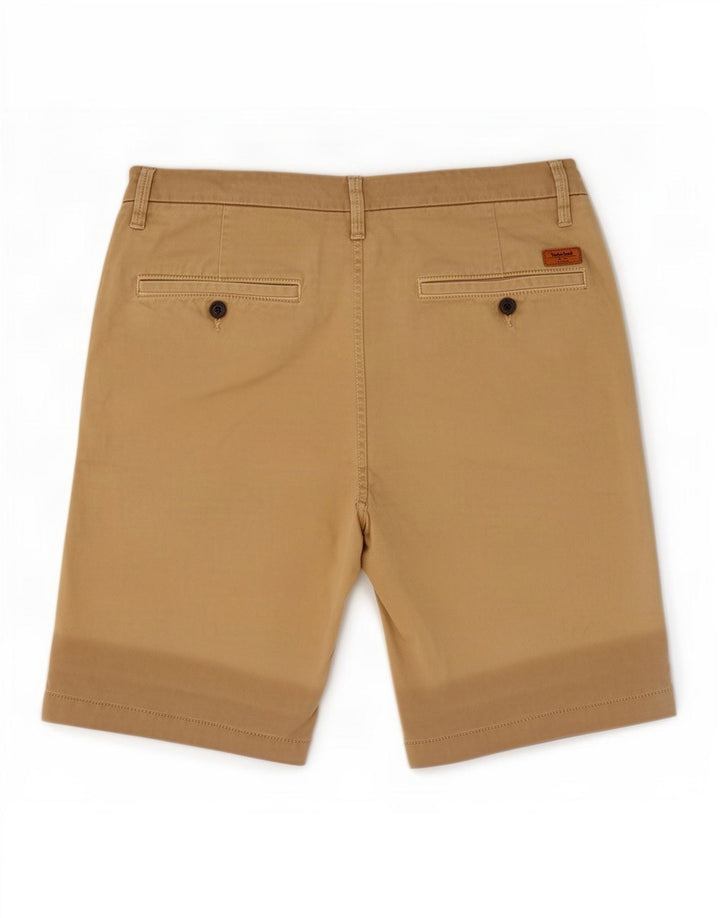Pantaloncini chino da uomo Timberland W31 cotone beige medio