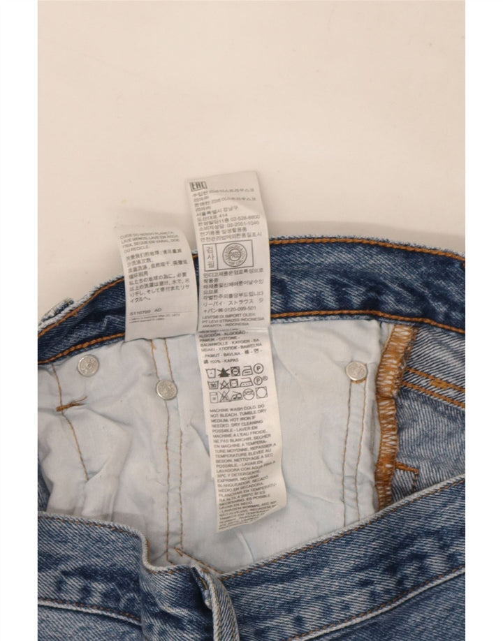 Levi's Uomo 501 Jeans dritti W30 L28 Cotone blu