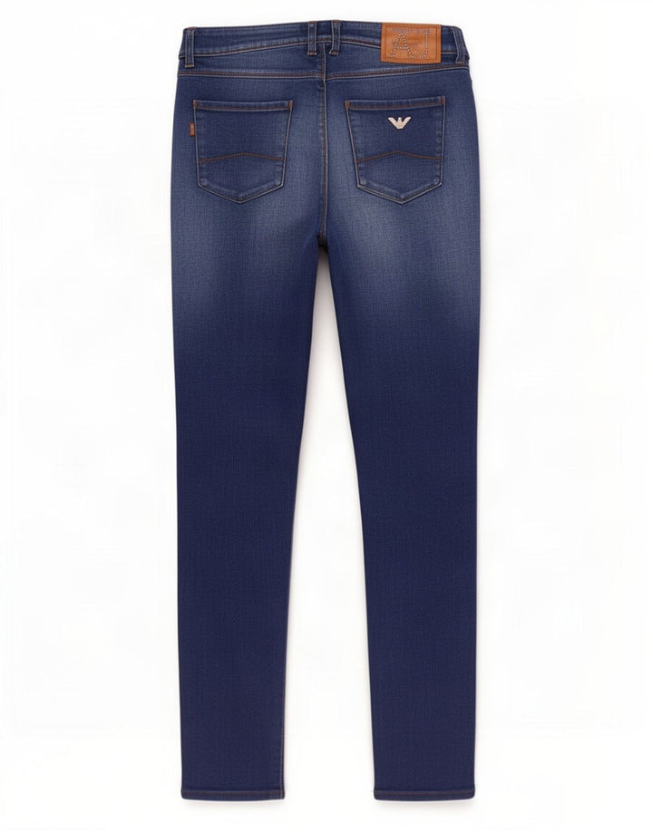 Jeans slim da donna Armani W29 L29 Blu