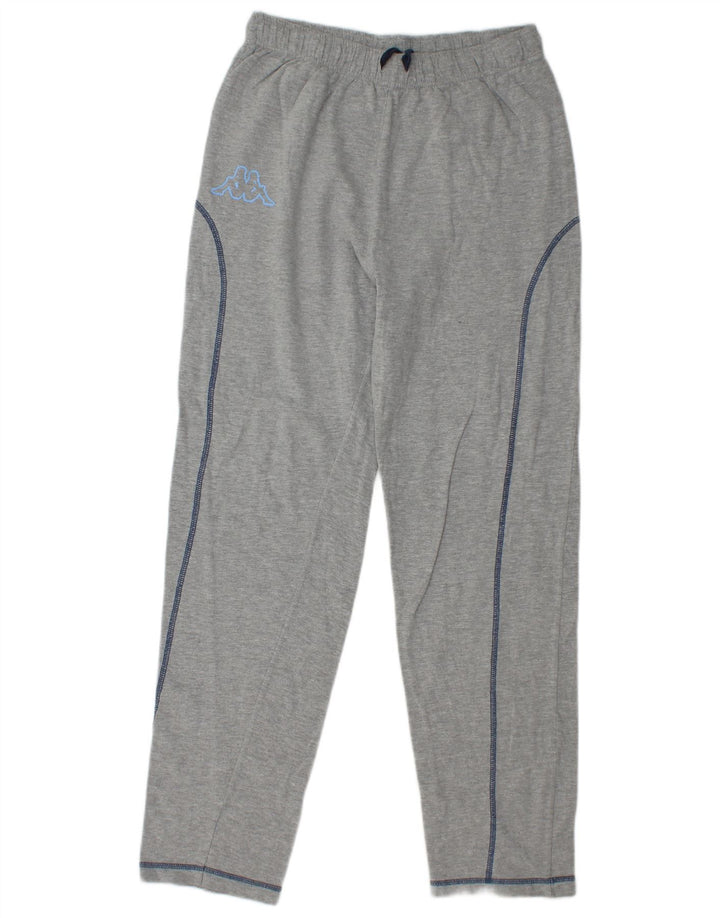 Pantaloni da tuta da uomo KAPPA piccoli in cotone mélange grigio