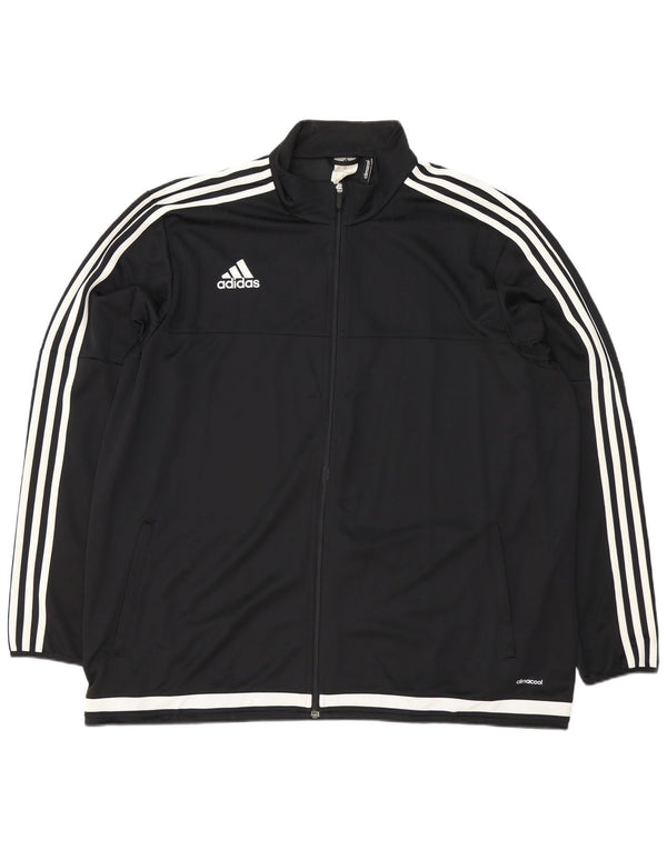 Giacca da allenamento Adidas Climacool da uomo 2XL poliestere nero