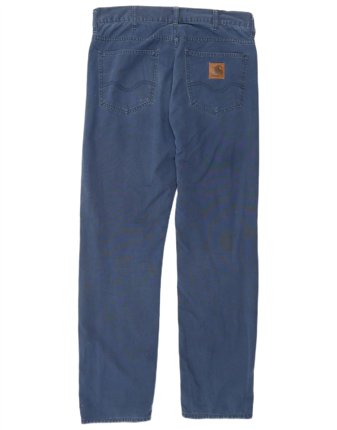 Pantaloni casual dritti da uomo CARHARTT W32 L30 Blu