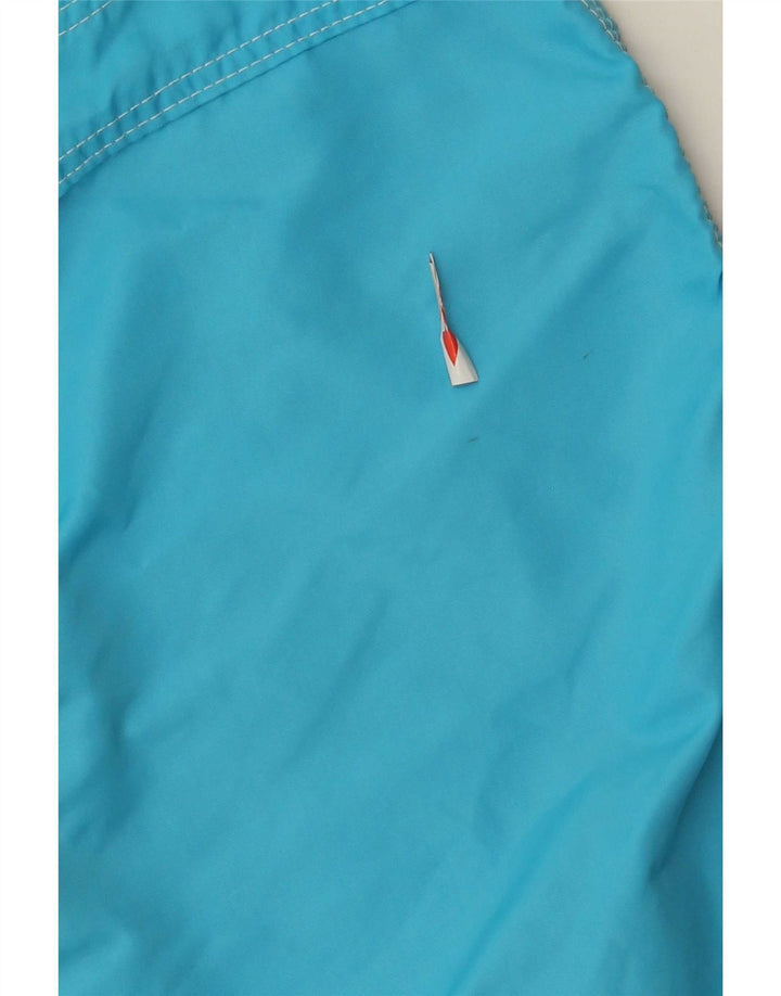Pantaloncini da bagno da uomo Sundek piccoli in nylon color block blu