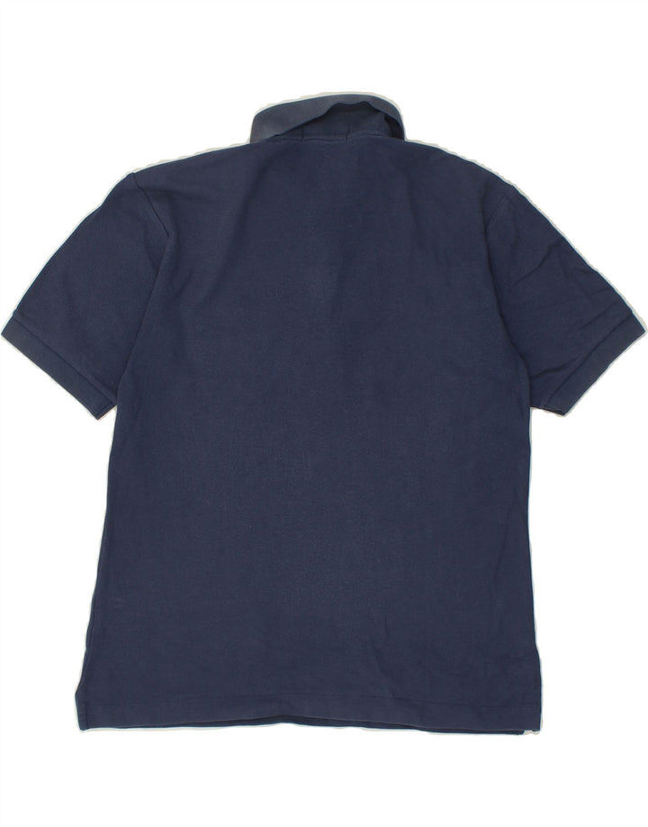 FILA Mens Polo Shirt IT 46 Small Navy Blue Cotton Vintage Fila and Second-Hand Fila from Messina Hembry 