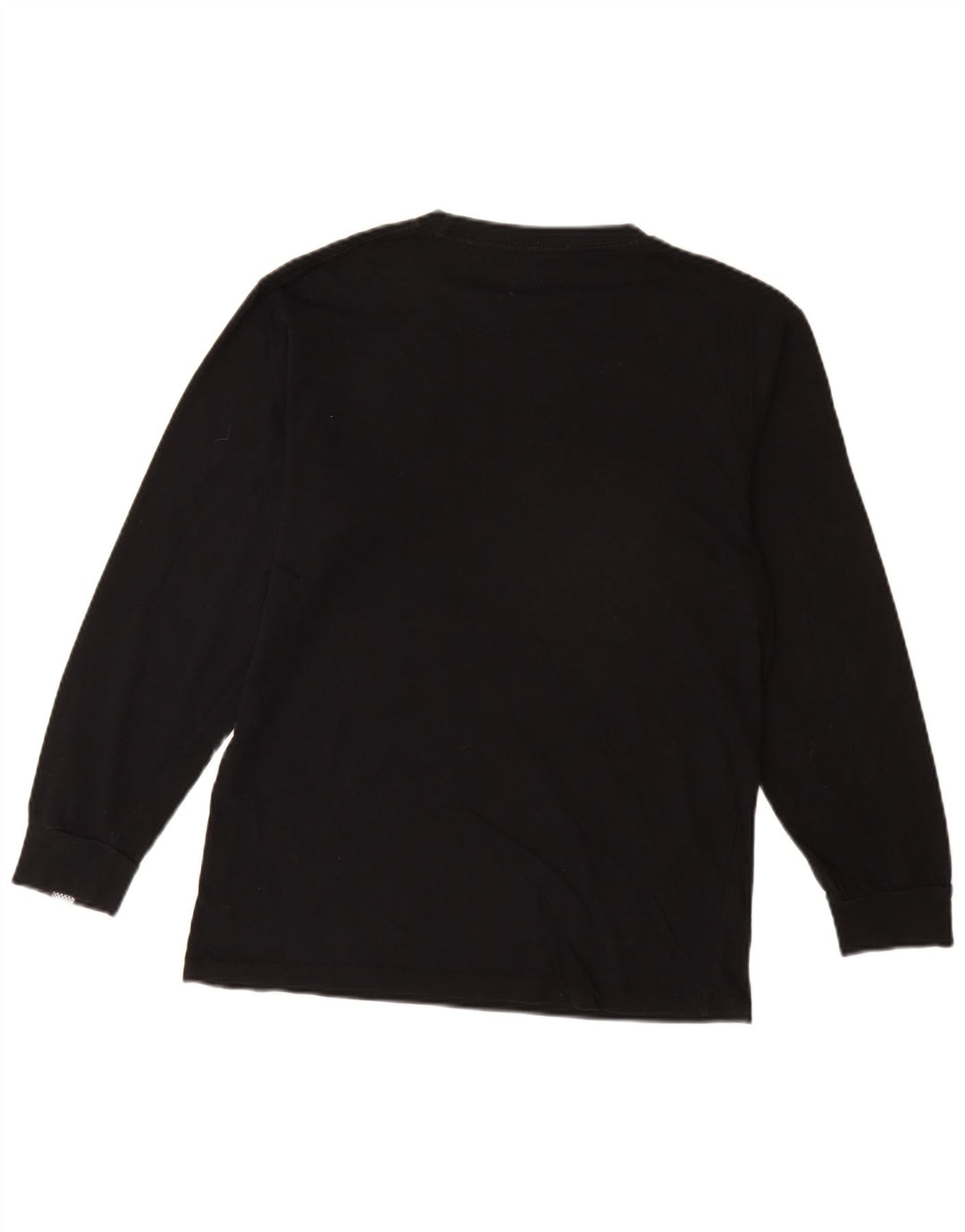 Maglietta grafica da uomo Vans a maniche lunghe in cotone nero medio