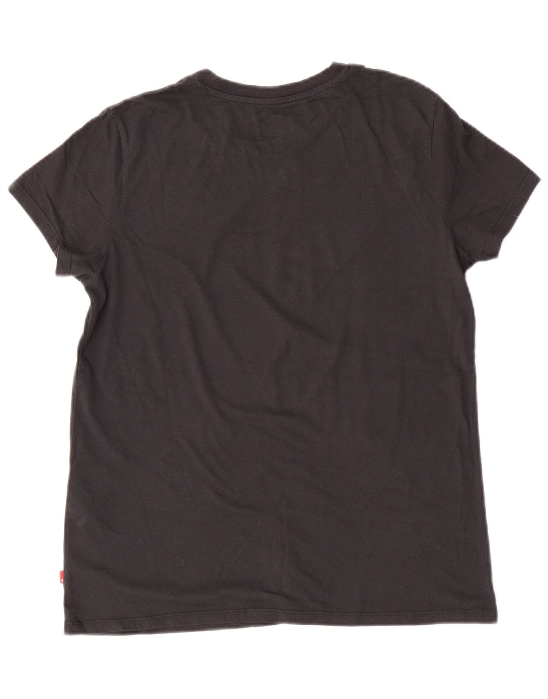 T-shirt grafica da donna Levi's Top UK 14 cotone nero medio