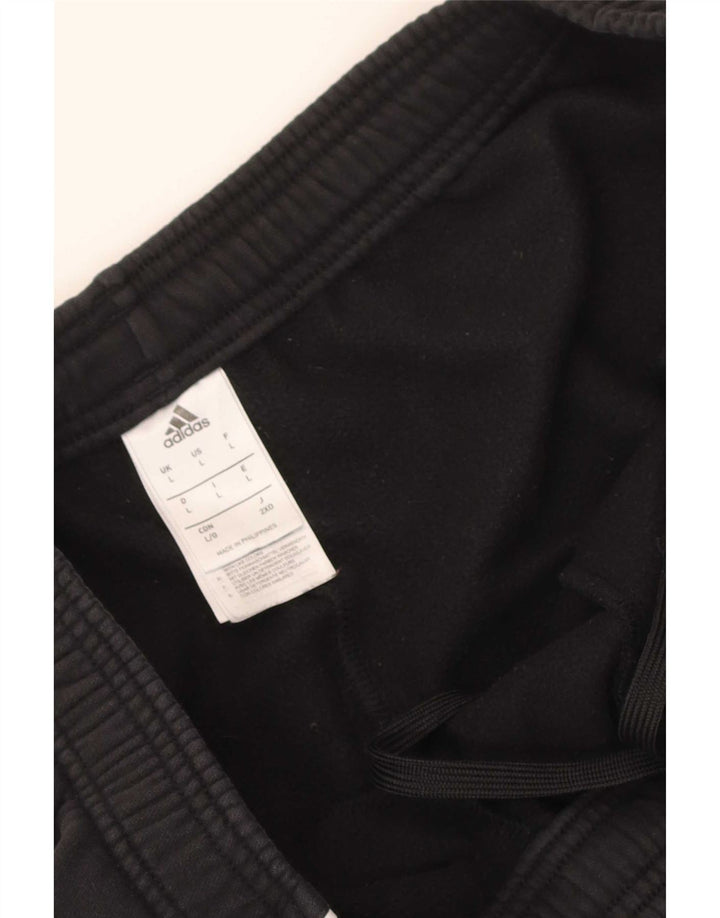 Pantaloni da tuta da uomo Adidas Joggers grandi in cotone nero