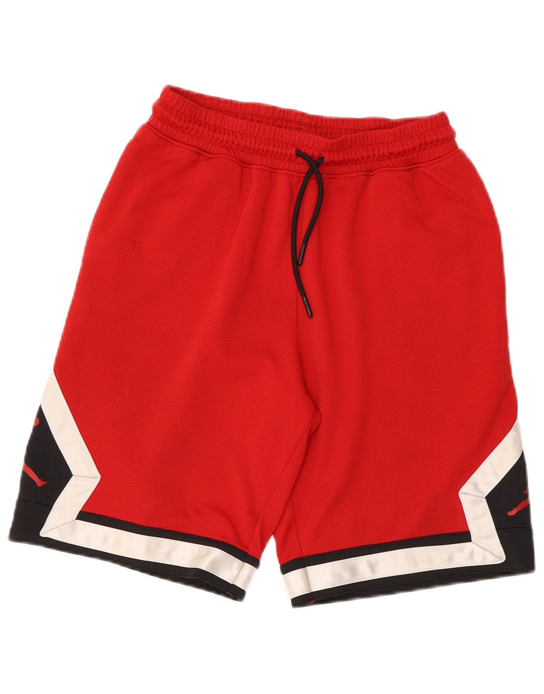 Pantaloncini sportivi Jordan da ragazzo 12-13 anni in poliestere color block rosso