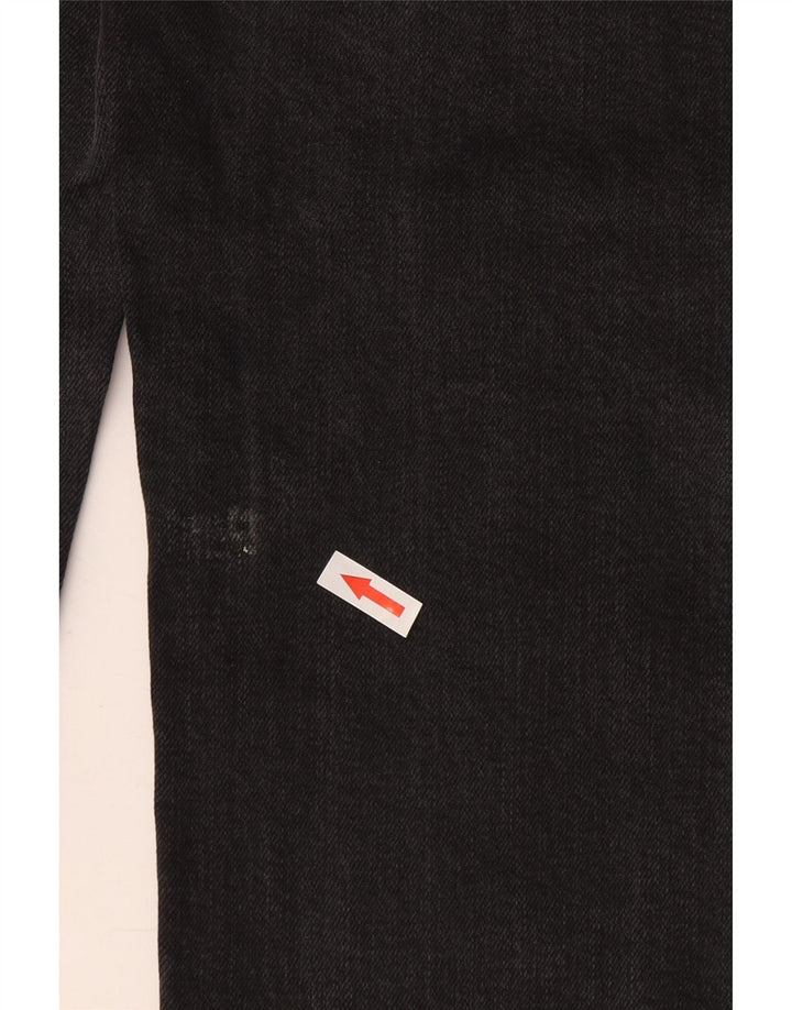 Jeans dritti da donna Zara EU 40 medio W30 L26 cotone grigio