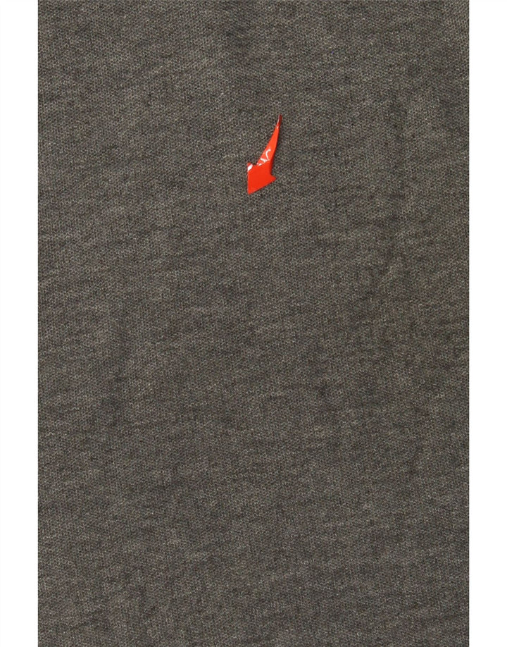 Polo da uomo Lotto 2XL in cotone grigio