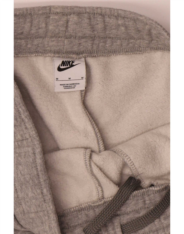 Pantaloni da tuta con grafica Nike da uomo, pantaloni da jogging, cotone color block grigio medio