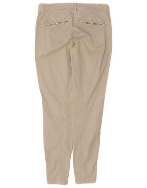 Pantaloni Chino Skinny Donna Trussardi IT 42 Medio W28 L29 Beige