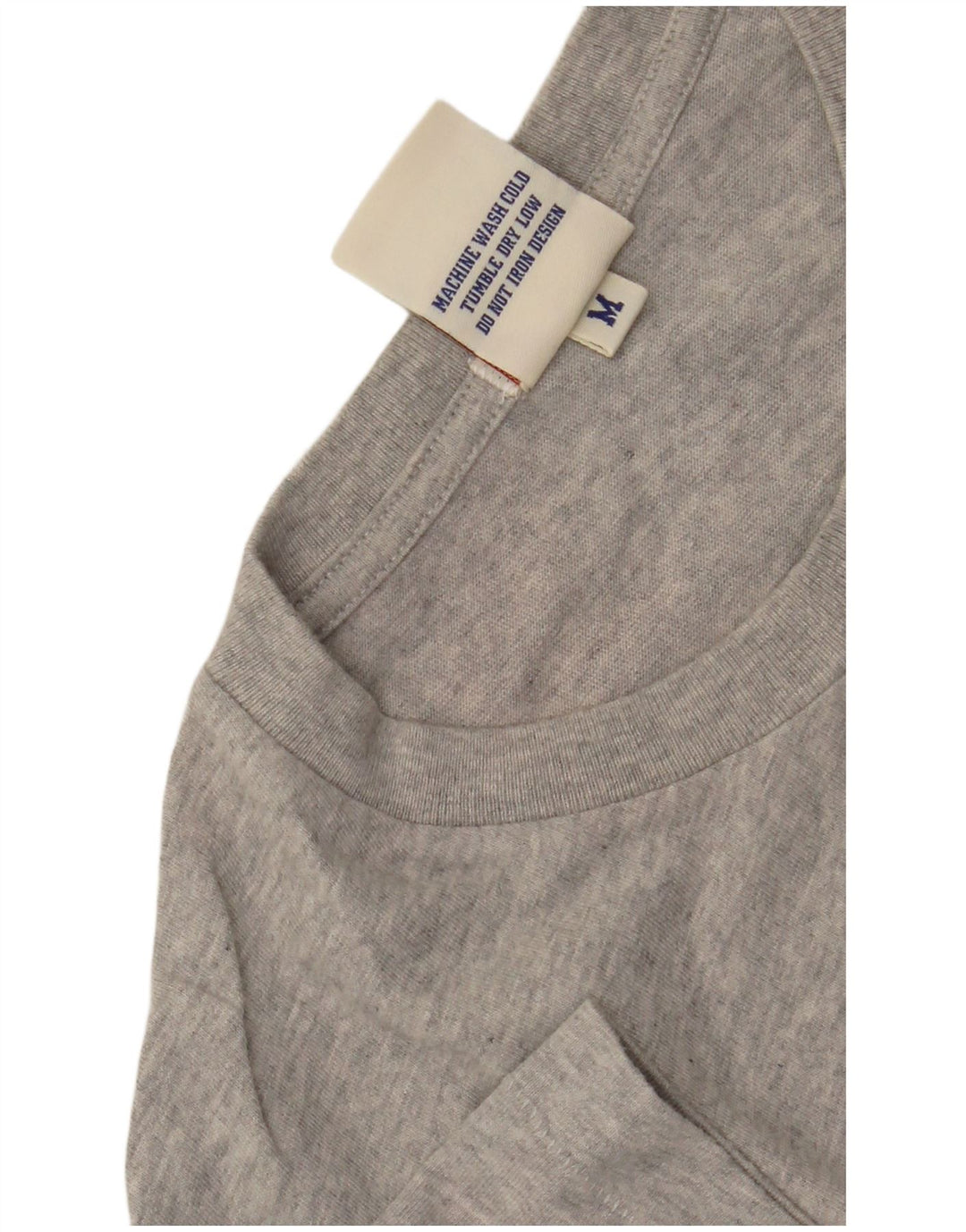 T-shirt grafica da uomo Franklin Marshall Top in cotone grigio medio