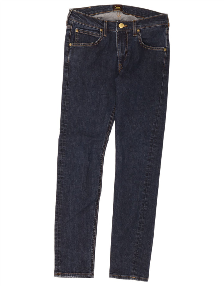 Jeans Lee Luke Slim da donna W29 L30 cotone blu navy