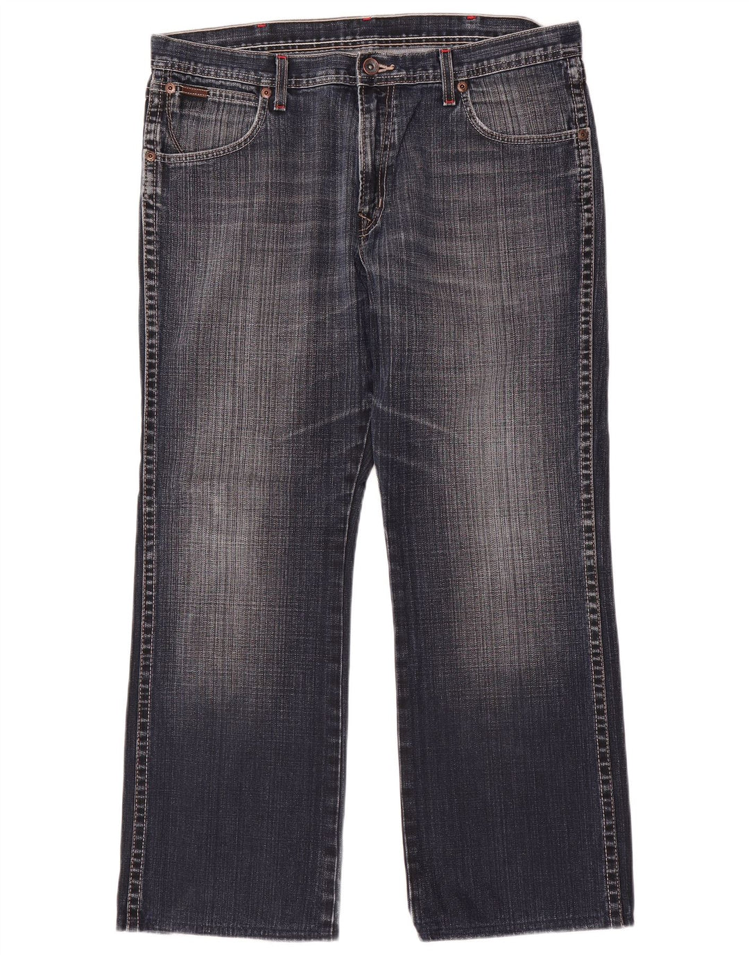Jeans dritti da uomo Wrangler Roxboro W36 L30 cotone blu