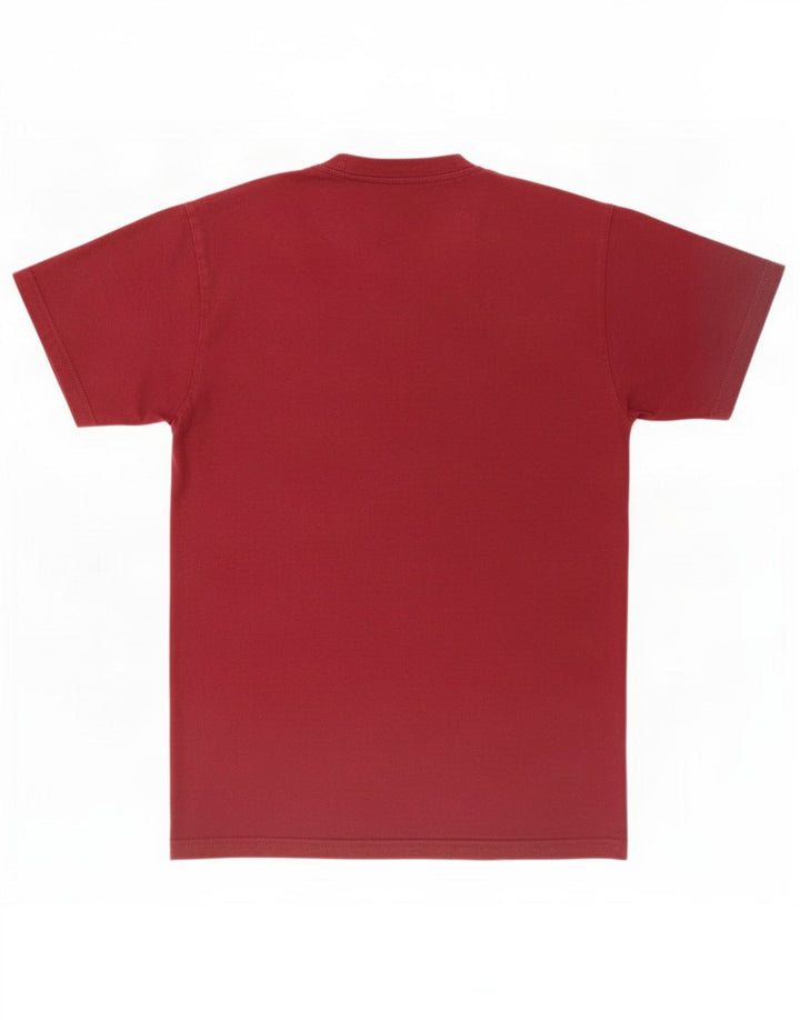 T-shirt grafica da uomo Vans Top Small in cotone marrone