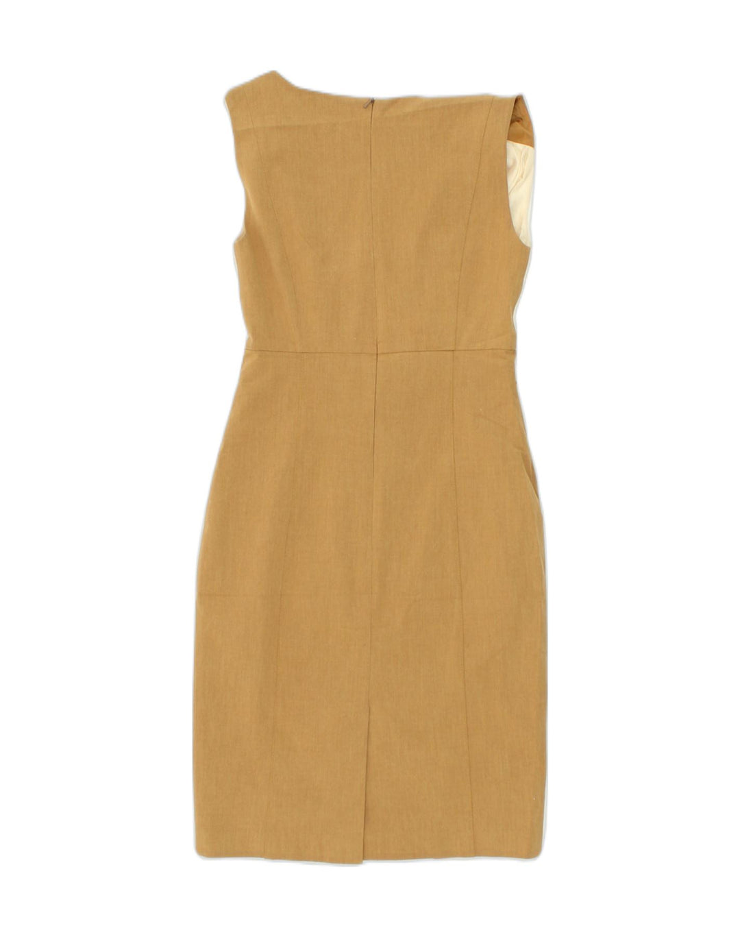 OASIS Womens Sleeveless Bodycon Dress UK 8 Small  Beige Colourblock | Vintage Oasis | Thrift | Second-Hand Oasis | Used Clothing | Messina Hembry 